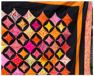 Faux Cathedrals quilt by Michelle Van Dyk