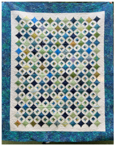 Faux Cathedrals quilt by Michelle Van Dyk